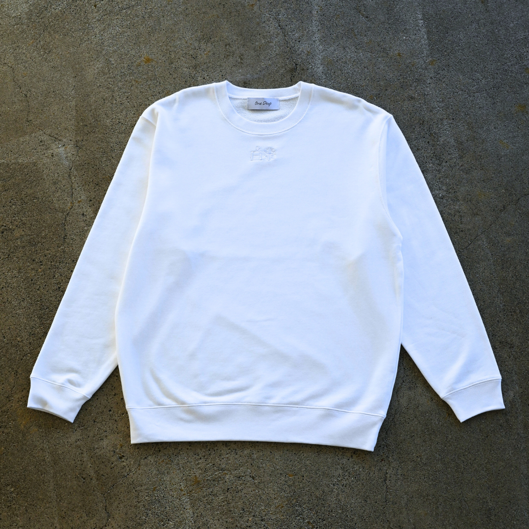 ふくだ 白米刺繍Sweat – One Drop（ワンドロップ）