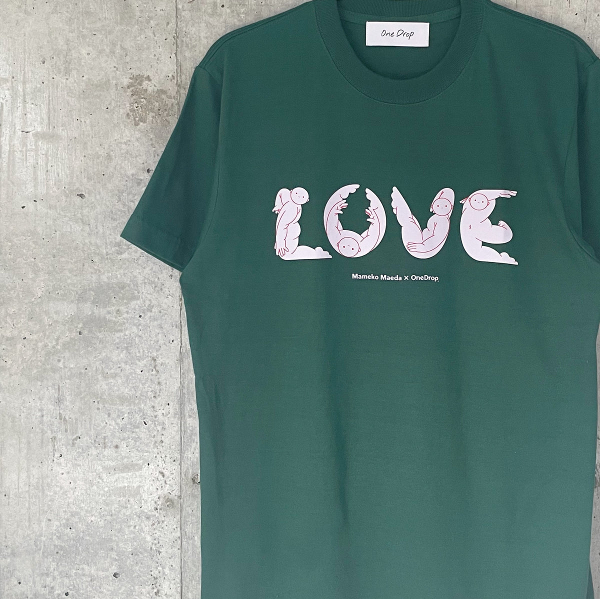 前田豆コ LOVE Tshirt – One Drop（ワンドロップ）