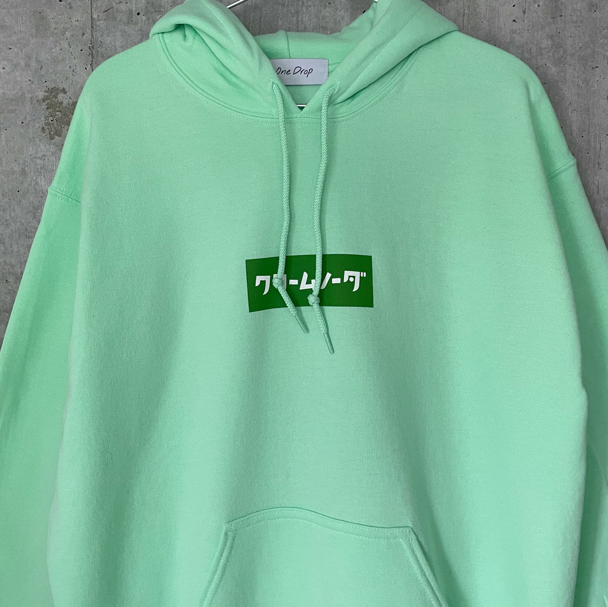 ふくだ クリームソーダ hoodie – One Drop（ワンドロップ）