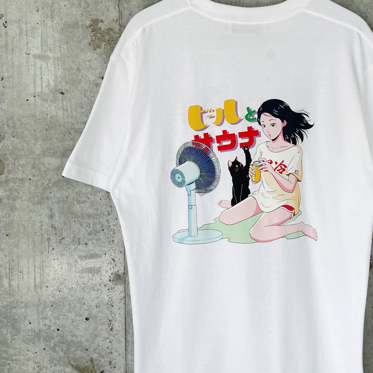 chao!×ふくだ ビールとサウナ®刺繍コラボTshirt – One Drop（ワン 