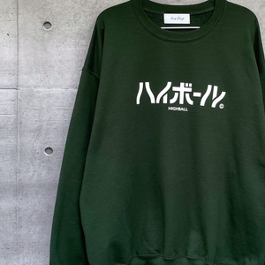 ふくだ Highball Big Logo Sweat – One Drop(ワンドロップ) ふくだ Highball Big Logo Sweat – One Drop(ワンドロップ)