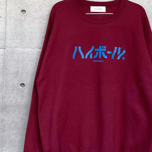 ふくだ  Highball Big Logo Sweat