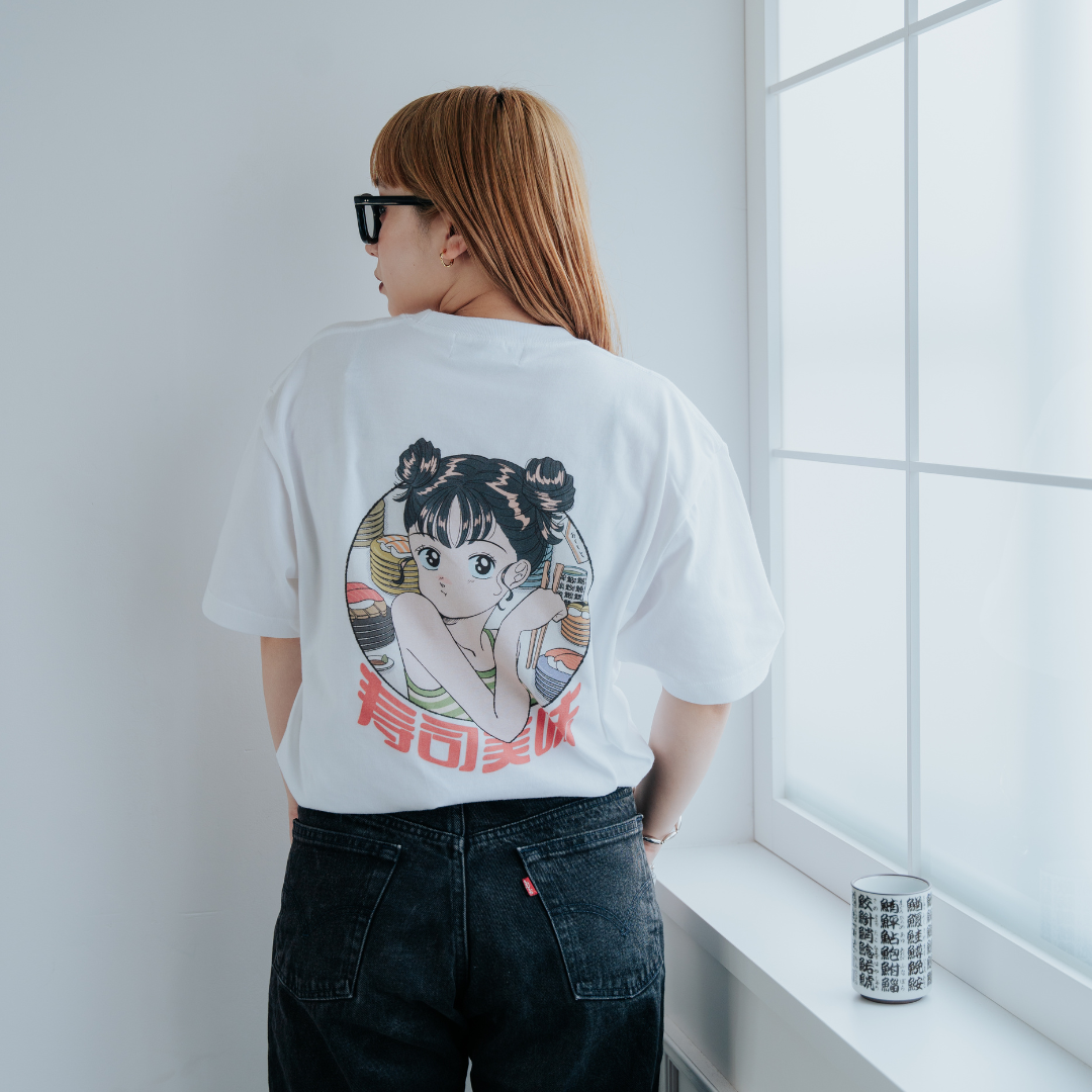 島田つか沙 寿司美味Tshirt – One Drop(ワンドロップ) 島田つか沙 寿司美味Tshirt – One Drop(ワンドロップ)