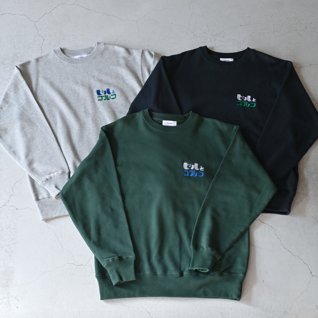 ふくだビールとゴルフ刺繍Sweat