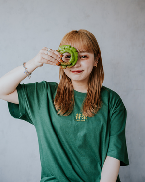 ふくだ抹茶刺繍Tshirt