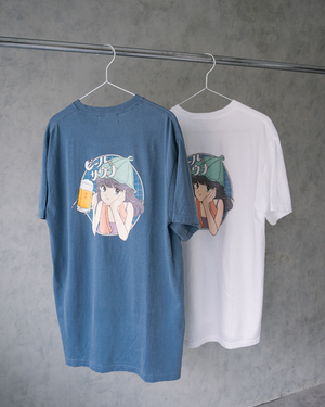 島田つか沙 ビールとサウナTshirt – One Drop(ワンドロップ) 島田つか沙 ビールとサウナTshirt – One Drop(ワンドロップ)