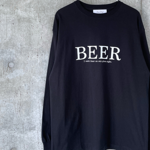 OneDrop BEER LOGO Long T shirt