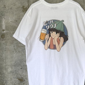 島田つか沙 ビールとサウナTshirt