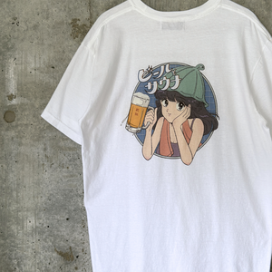 島田つか沙 ビールとサウナTshirt – One Drop(ワンドロップ) 島田つか沙 ビールとサウナTshirt – One Drop(ワンドロップ)