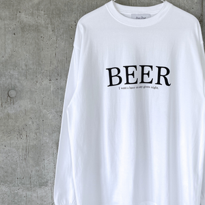 OneDrop BEER LOGO Long T shirt