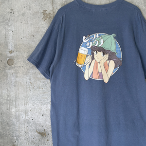 島田つか沙 ビールとサウナTshirt