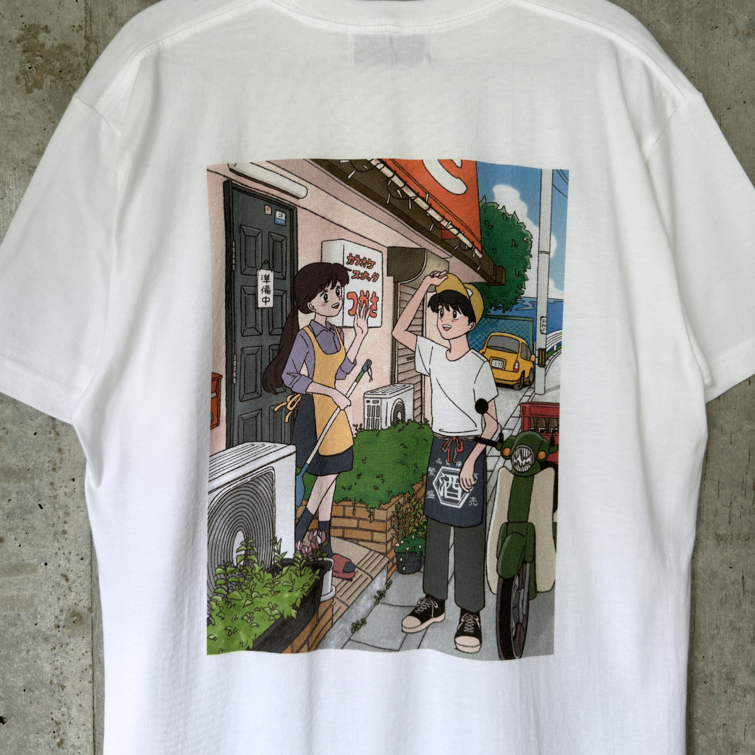 島田つか沙 海を眺め、待ち焦がれTshirt