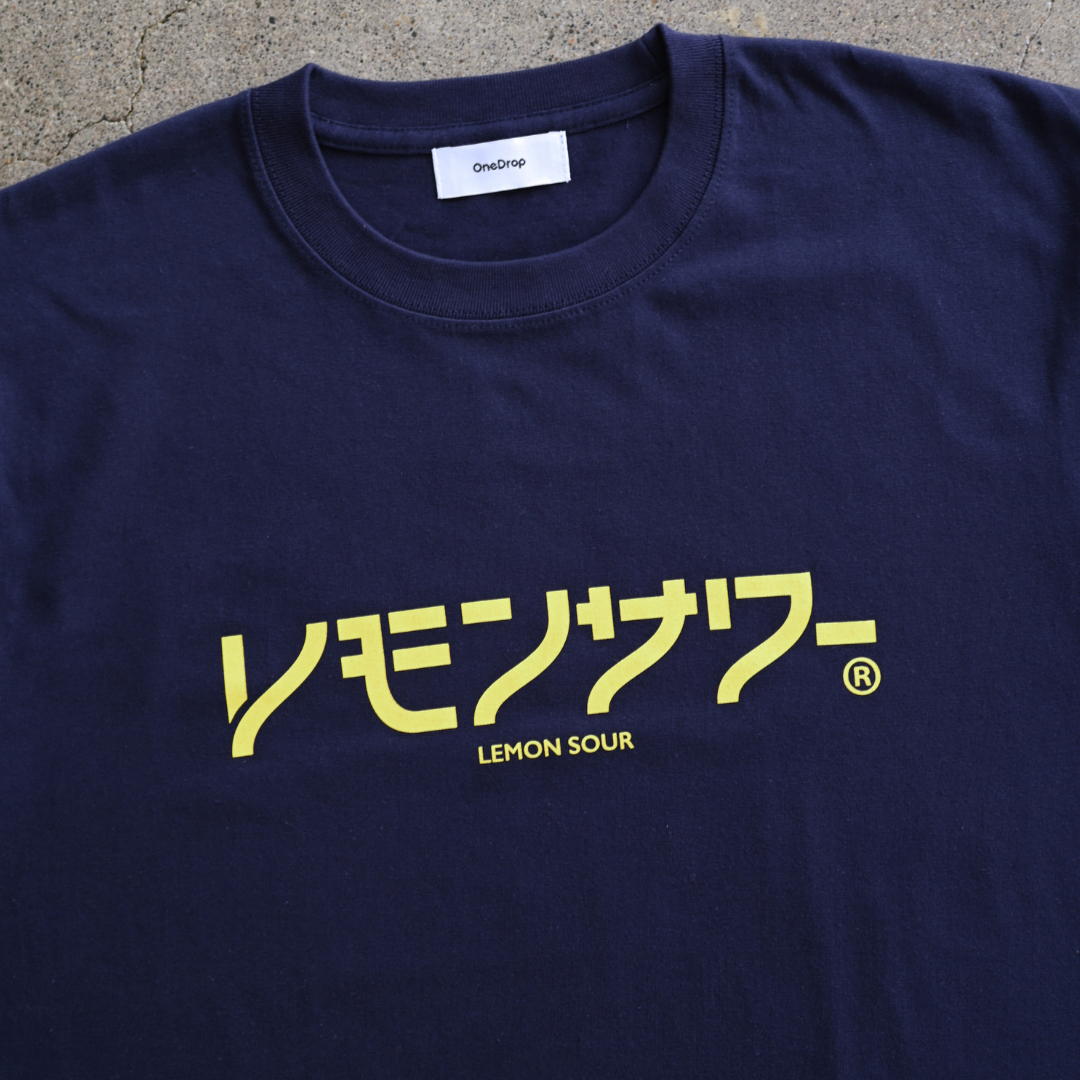 ふくだ Lemon Sour Big Logo Tshirt