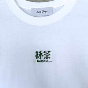 【Coming Soon】ふくだ抹茶刺繍Tshirt