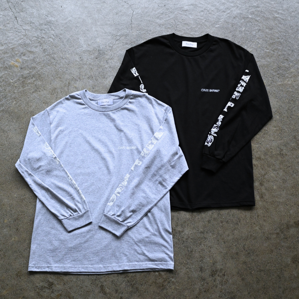 IPPEI Monster  sleeve print LongTshirt
