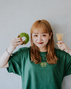 【RELEASE 7.6 10:00】ふくだ抹茶刺繍Tshirt