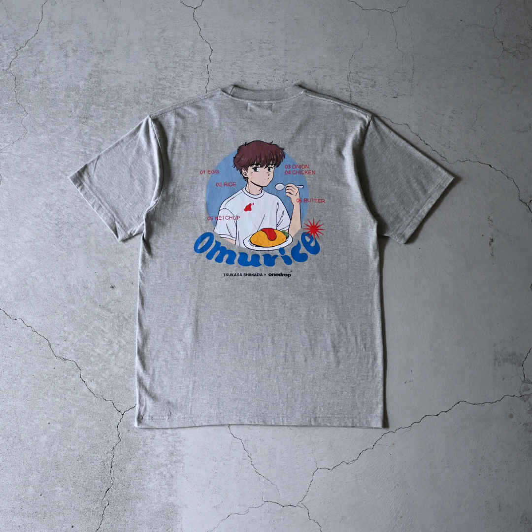 島田つか沙 オムライスBOY Tshirt – One Drop（ワンドロップ）