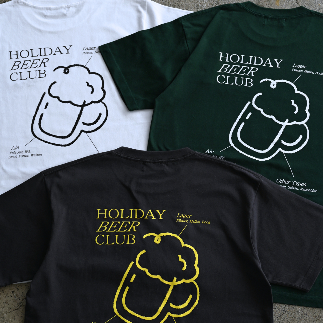 OneDrop HOLIDAY BEER CLUB TEE
