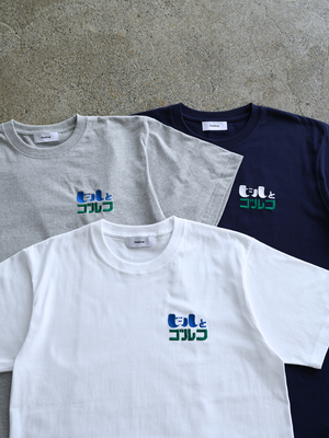 ふくだ  ビールとゴルフ刺繍Tshirt