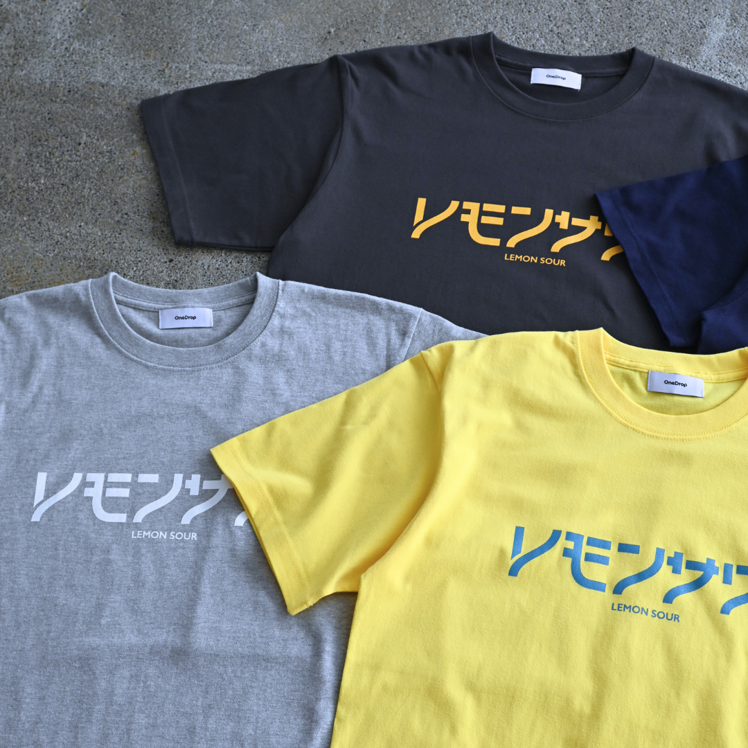 ふくだ Lemon Sour Big Logo Tshirt