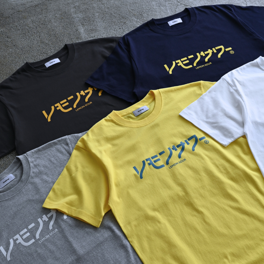ふくだ Lemon Sour Big Logo Tshirt