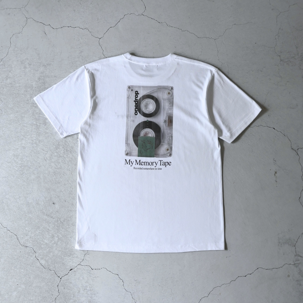島田つか沙 My Memory Tape Tshirt – One Drop（ワンドロップ）