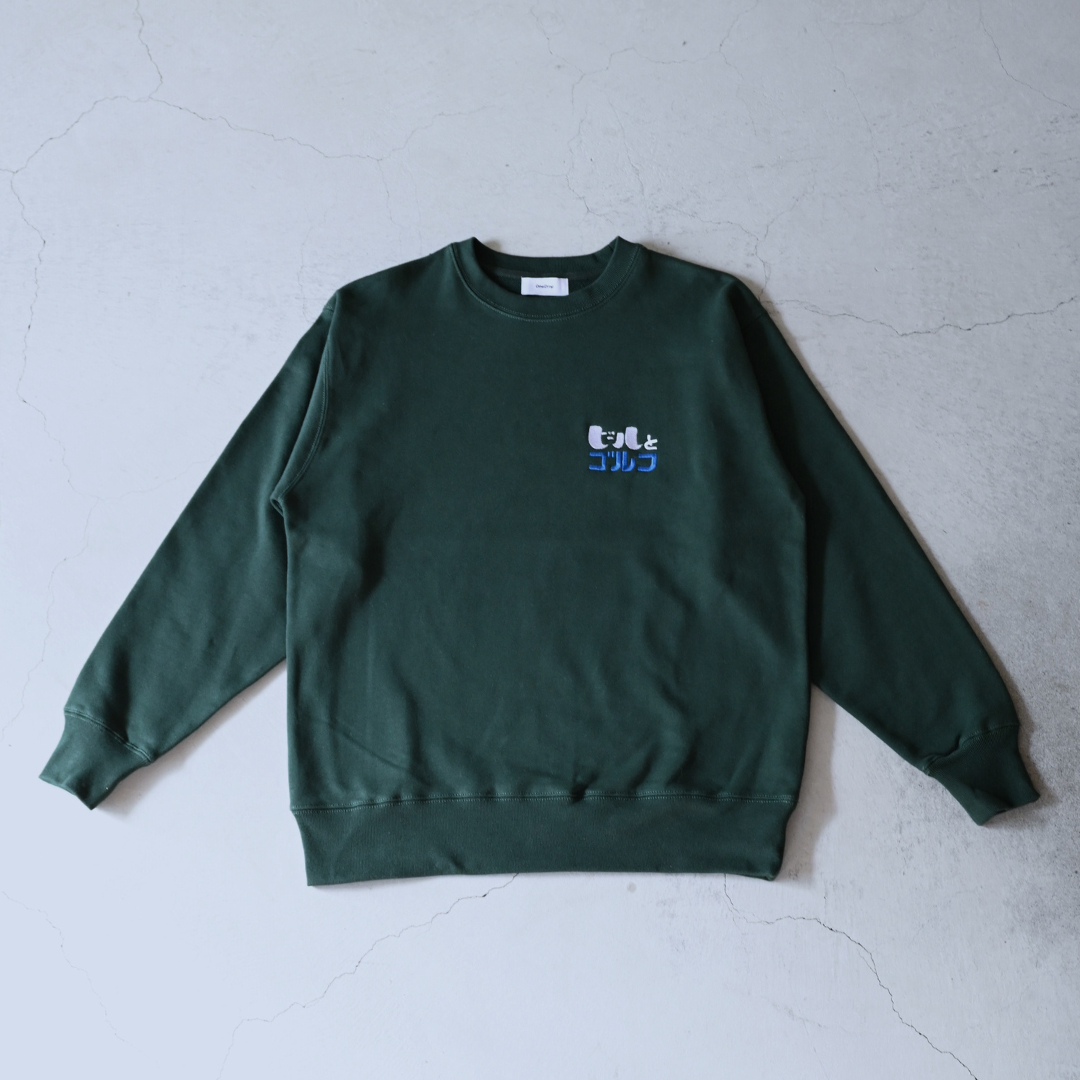 ふくだビールとゴルフ刺繍Sweat