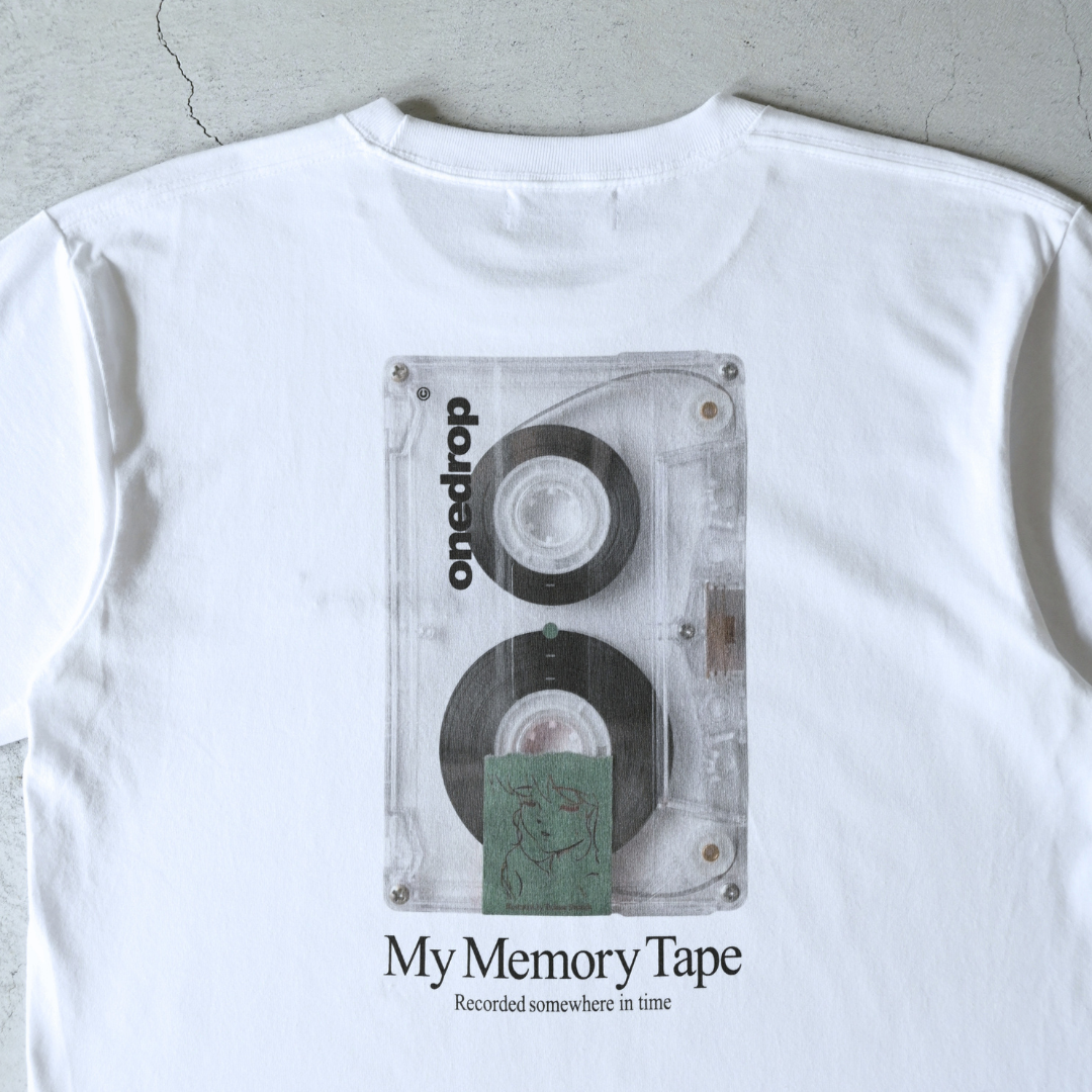 島田つか沙 My Memory Tape Tshirt – One Drop（ワンドロップ）