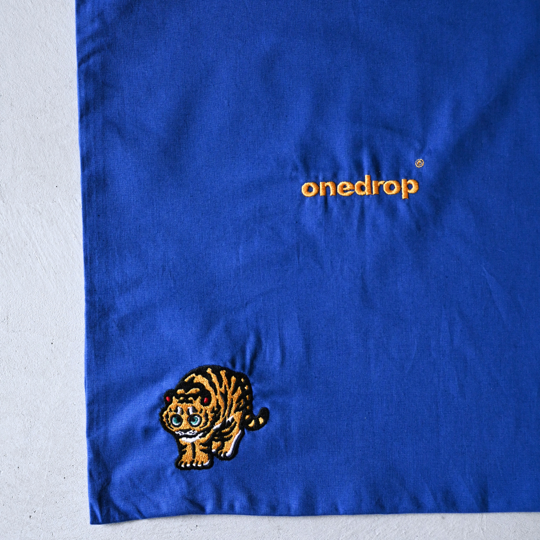 ともわか 虎猫刺繍Tote Bag