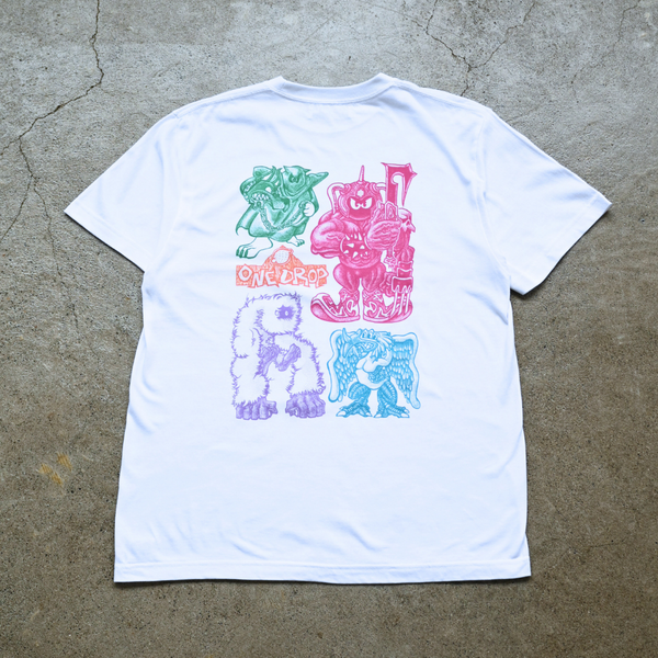 IPPEI KITANO Monster BackPrint Tshirt – One Drop（ワンドロップ）