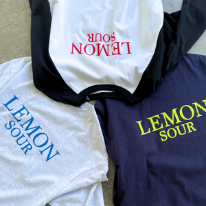 OneDrop LEMON SOUR Raglan long T-shirt