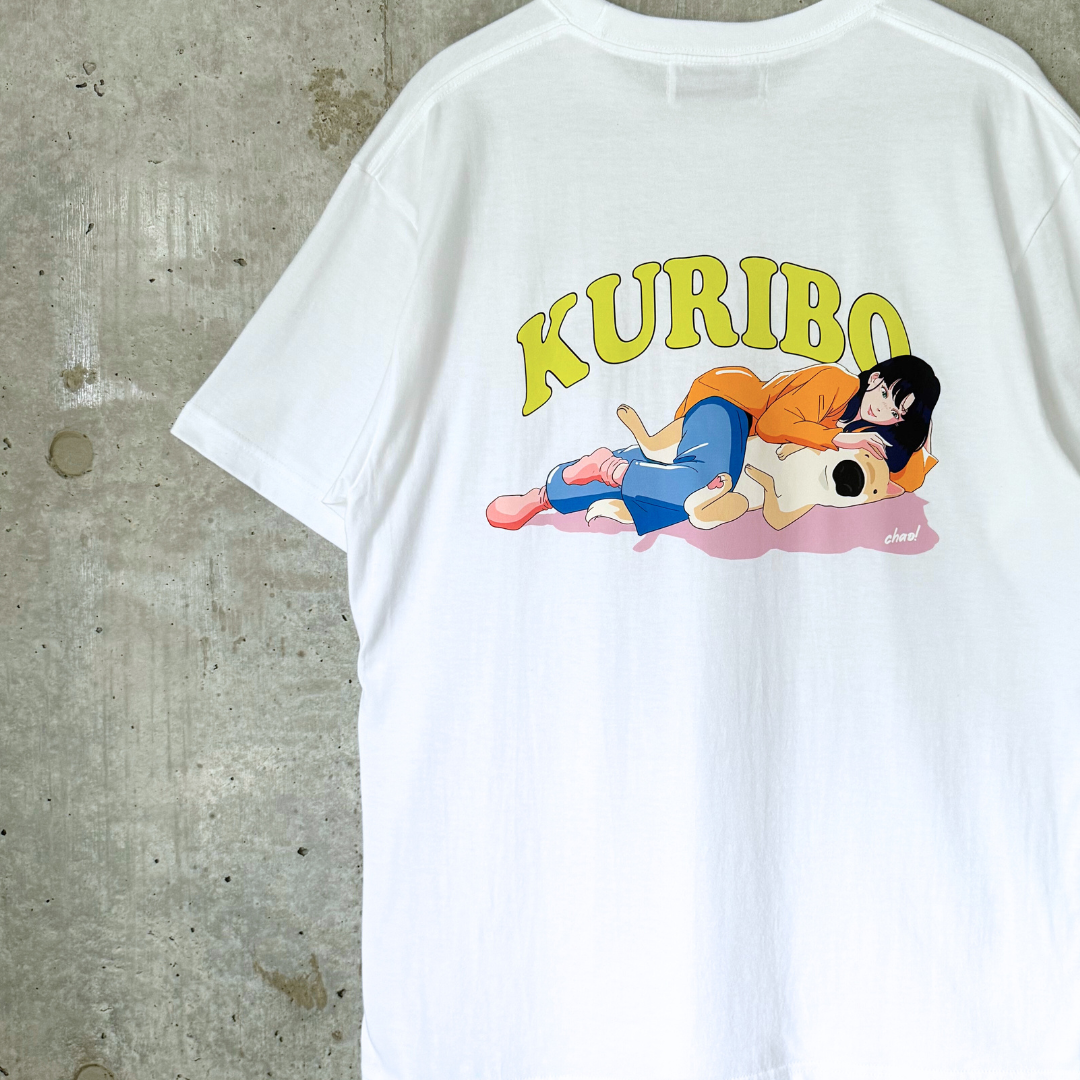 Kuribo Shiba × chao! T-shirt