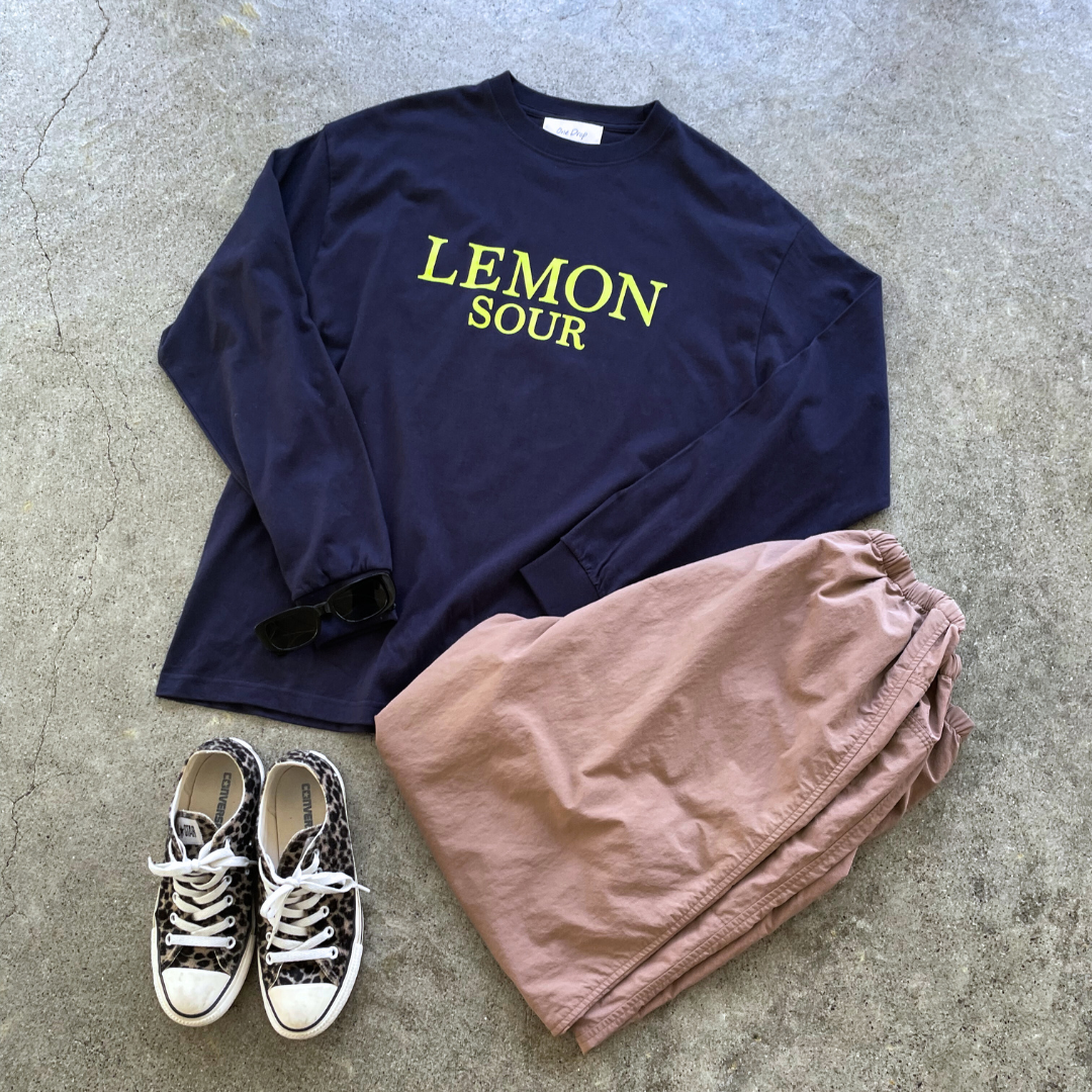 OneDrop LEMON SOUR long T-shirt