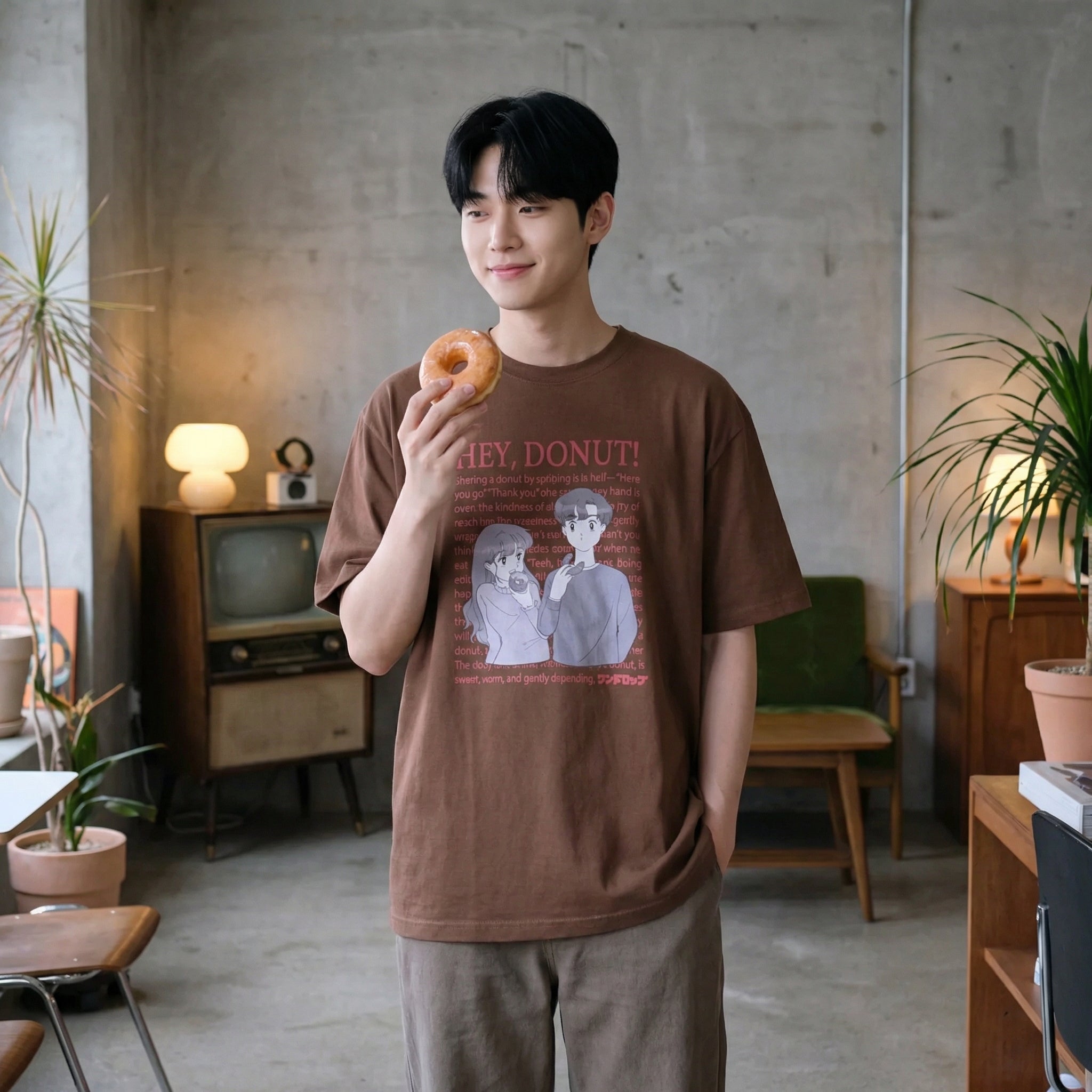 島田つか沙 ドーナツTshirt – One Drop（ワンドロップ）