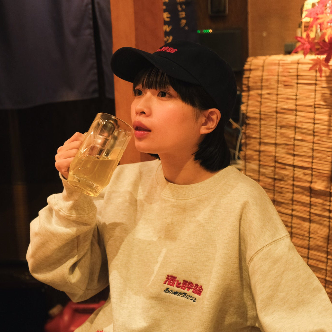 先行予約特典｜10%OFF】あの卓が気になるコラボ 酒と酔論 刺繍 Sweat