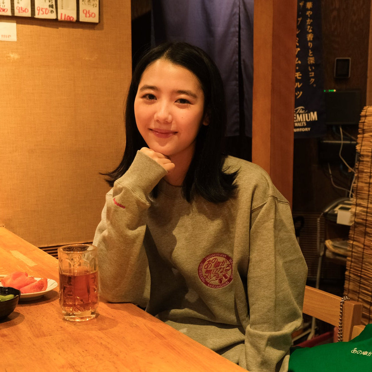 あの卓が気になるコラボ LOGO 刺繍 Sweat – One Drop（ワンドロップ）