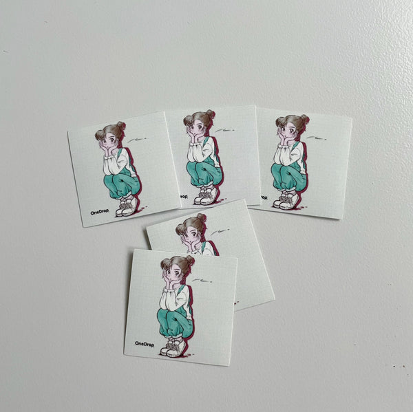 激レア江島田ステッカー10枚セット　サイン入り 島田つか沙 GIRLステッカー – One Drop（ワンドロップ）