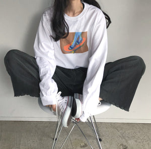 yulianew<br>スケートハイヒール LongT-shirt