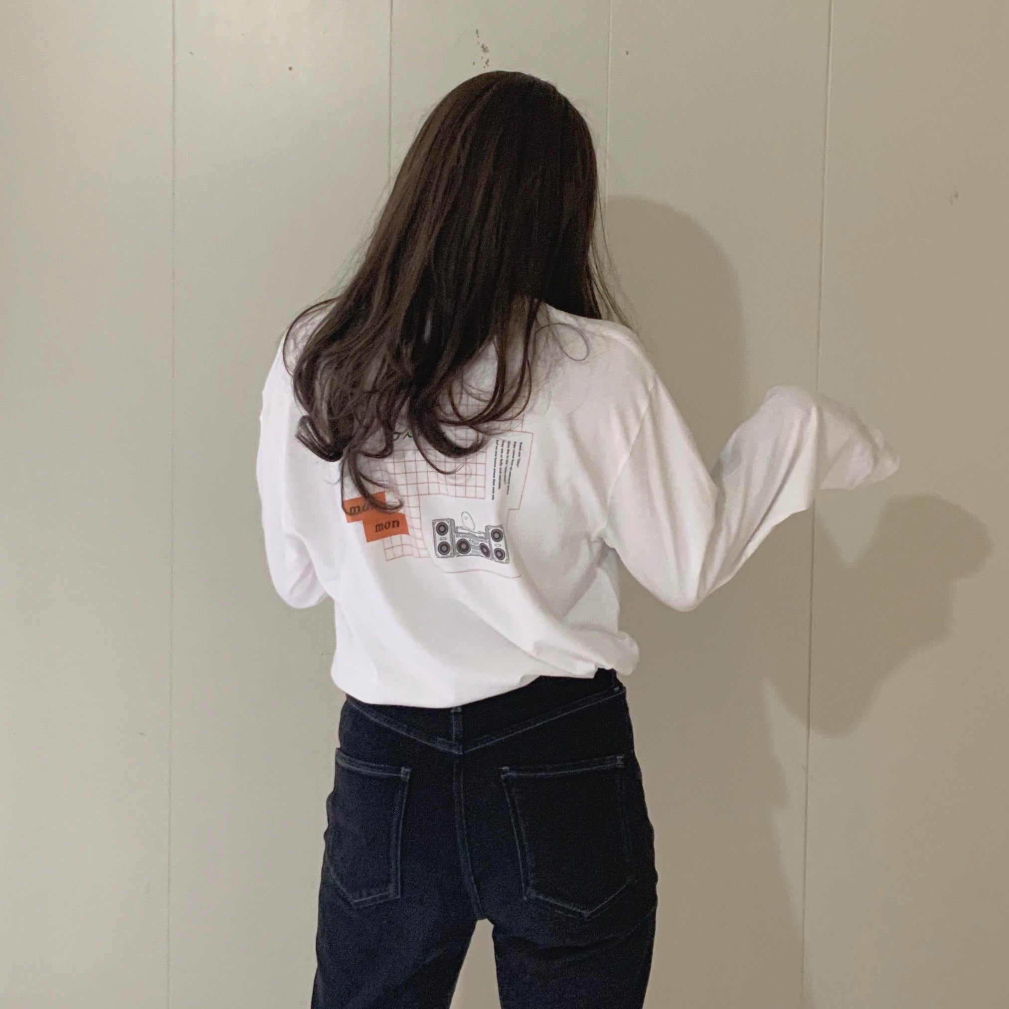 Shiokawa Aiko<br>oinu　无线电-磁带 Long Tshirt