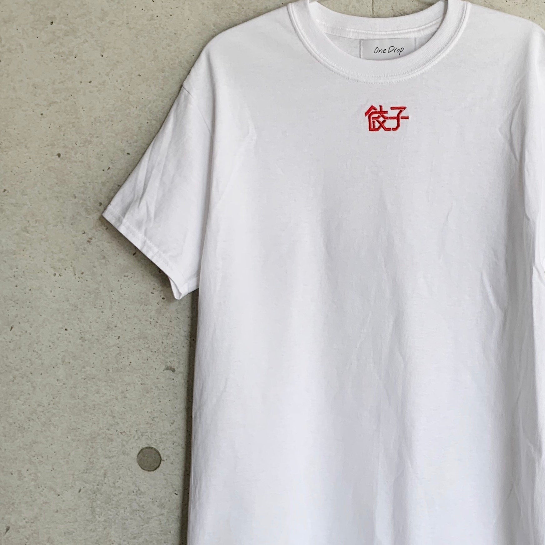 ふくだ餃子刺繍Tshirt – One Drop（ワンドロップ）