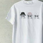 chip バケハ 3girls T-shirt