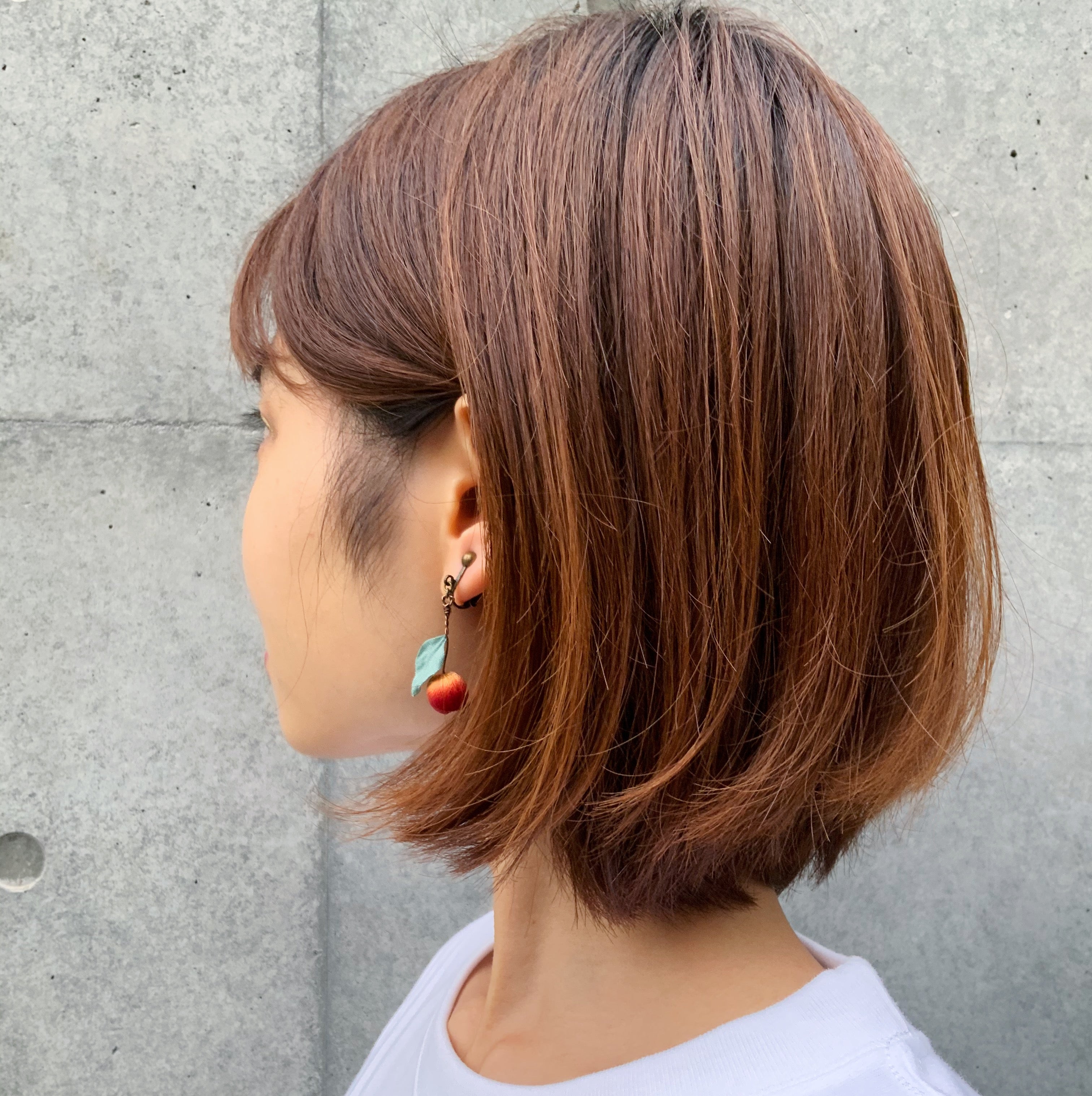 Kahon 苹果公主 clip-on earrings