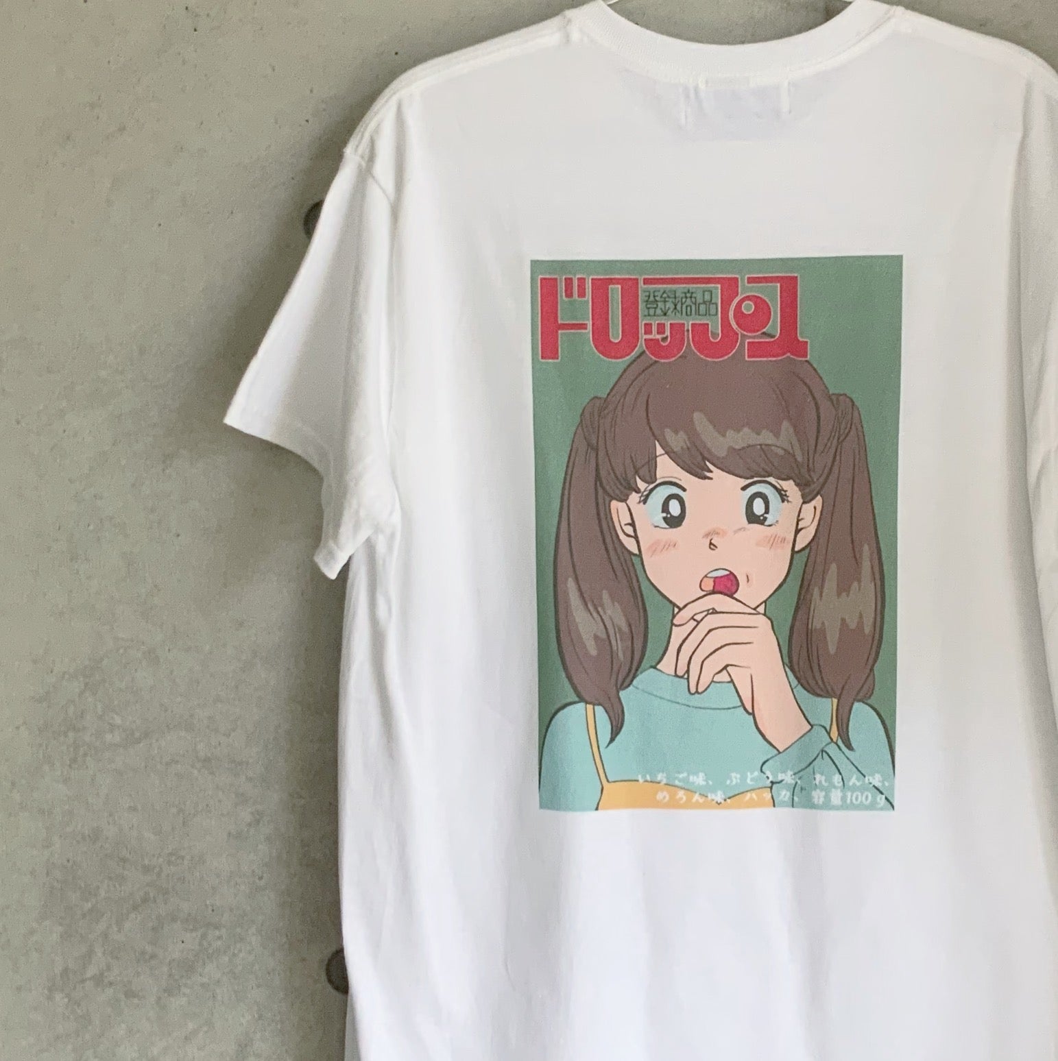 島田つか沙×ふくだコラボ ドロップスT-shirt
