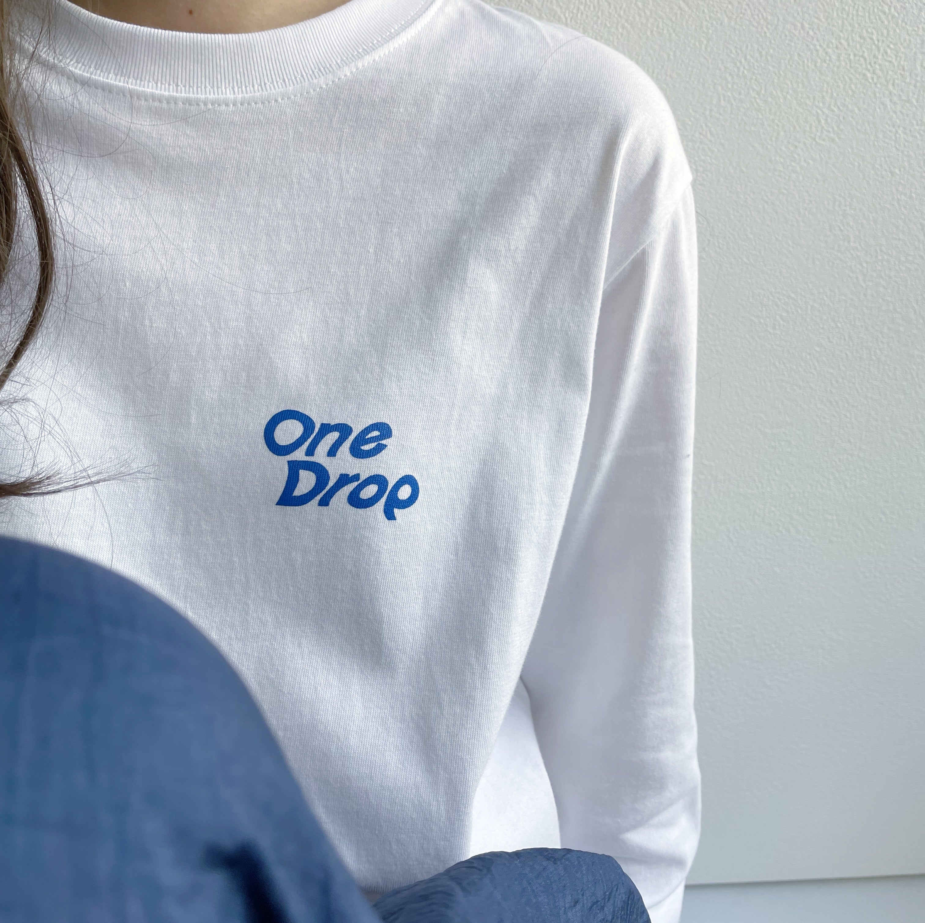 OneDrop  wave logo LongTshirt